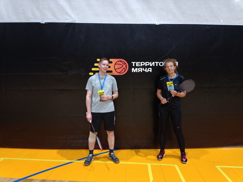 Призёры Terball DD - бадминтон фото